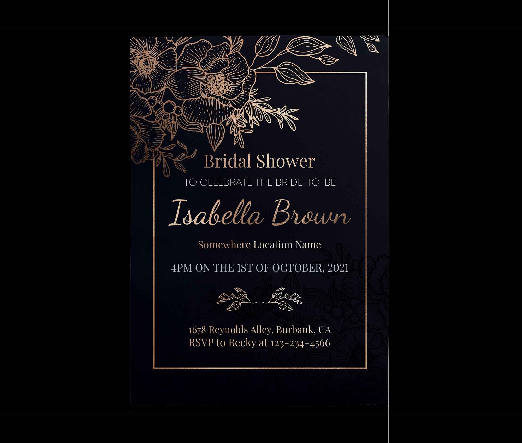 Free Printable Blank Bridal Shower Invitations Free Printable Blank Bridal Shower Invitations