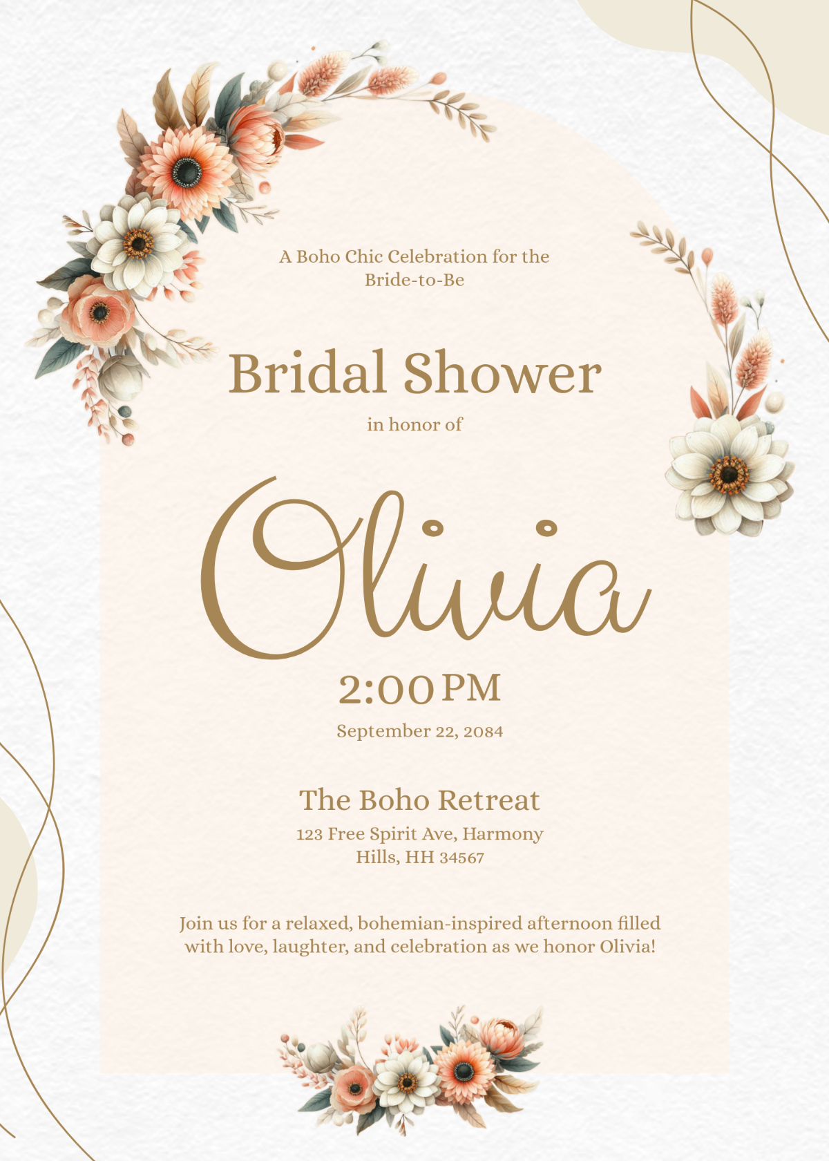 Free Bridal Shower Invitation Templates Editable And Printable Free Bridal Shower Invitation Templates Editable And Printable