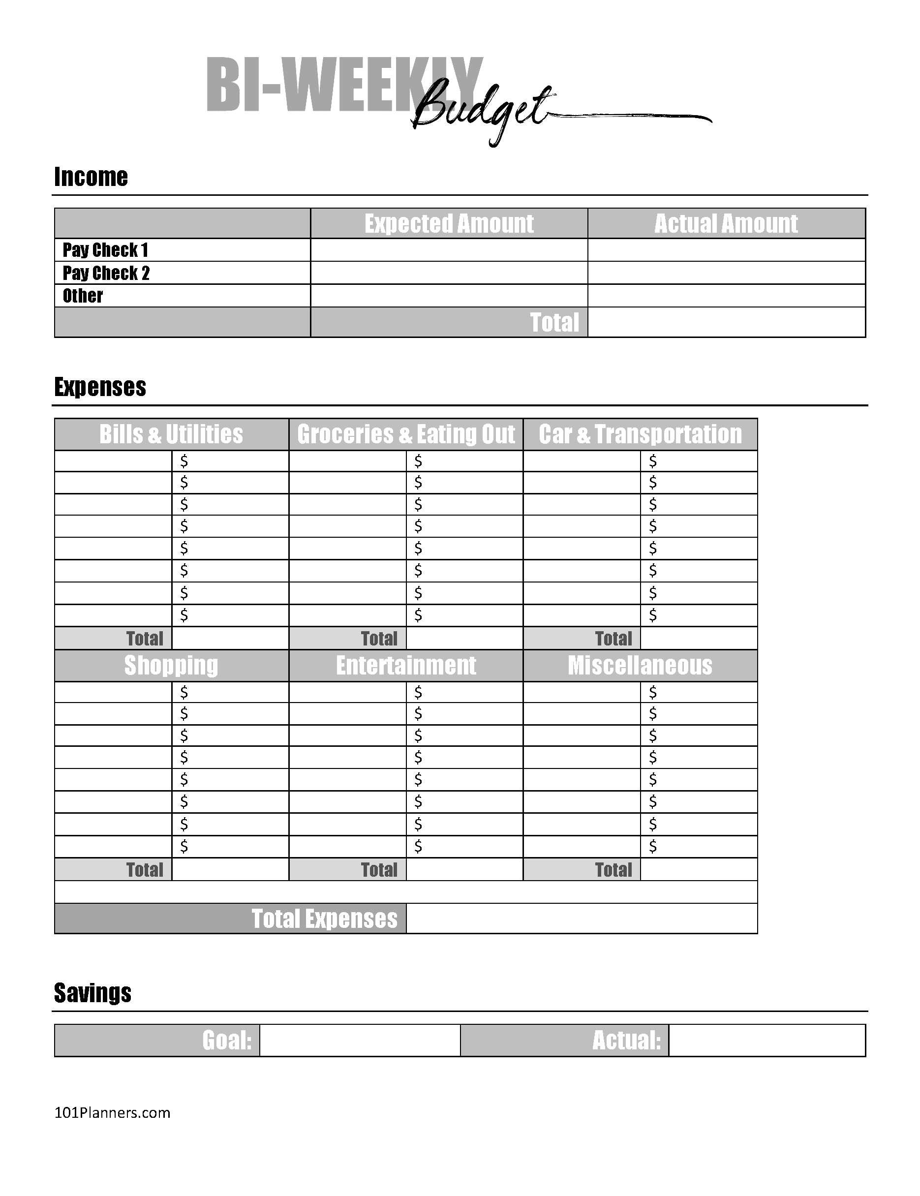FREE Budget Sheet Template Printable And Editable FREE Budget Sheet Template Printable And Editable