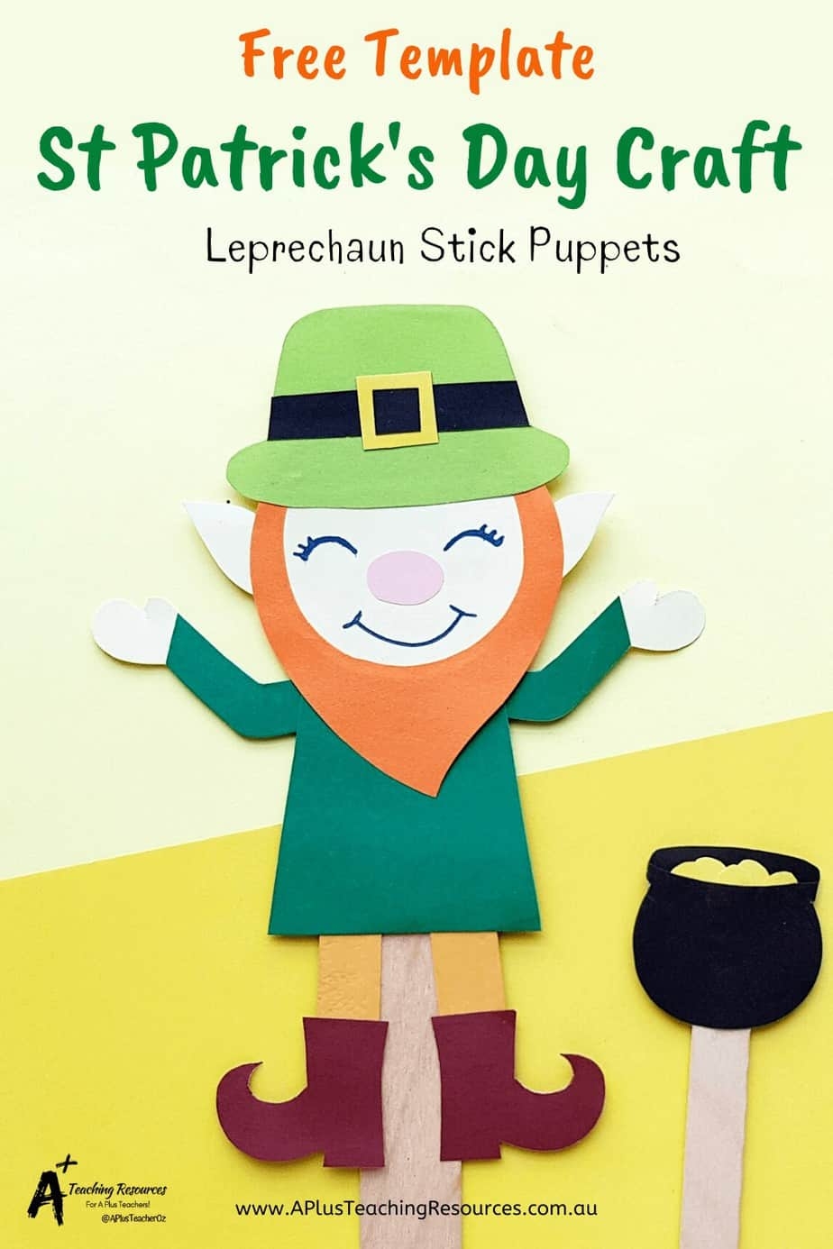 Free Printable Leprechaun Template Pdf