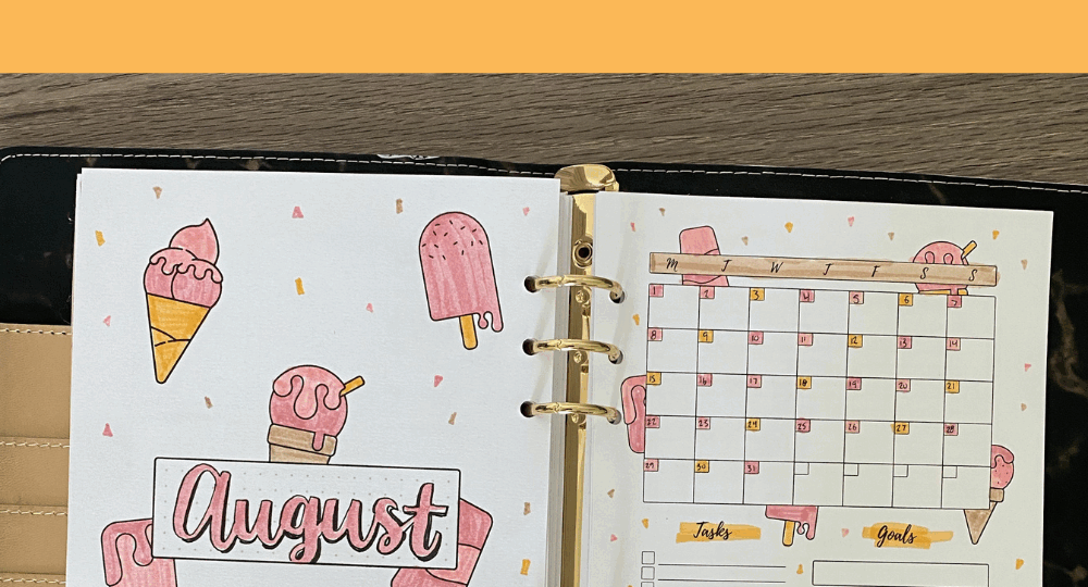 Free Bullet Journal Printables 25 Pages With Doodles Sunflower Child Designs