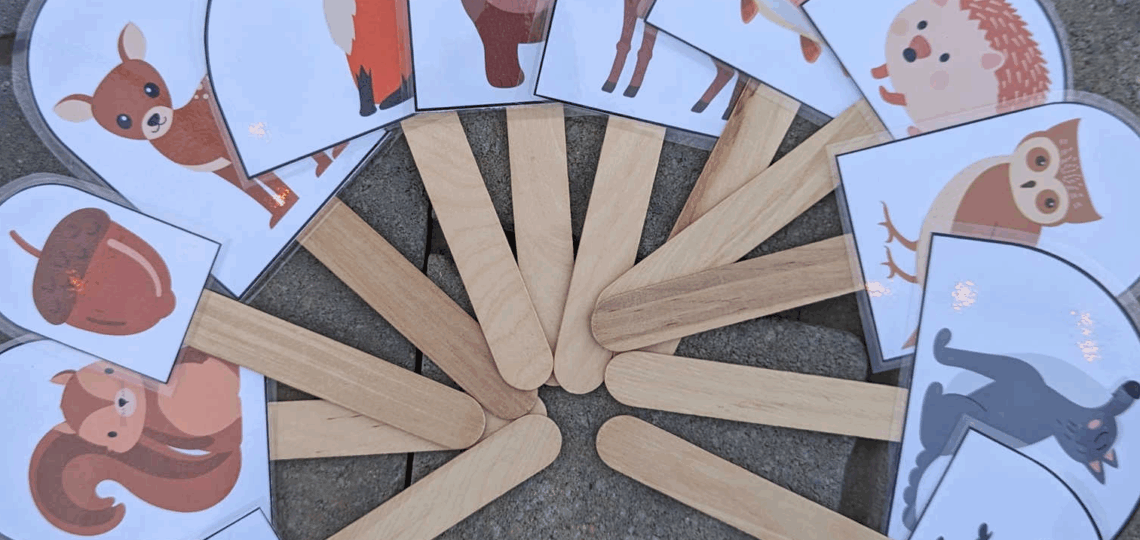 FREE Camping And Forest Animal Stick Puppets Printable Sunshine And Munchkins