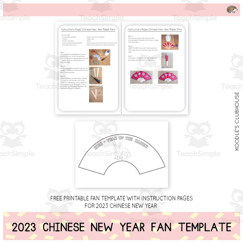 Free Printable Fan Template Free Printable Fan Template
