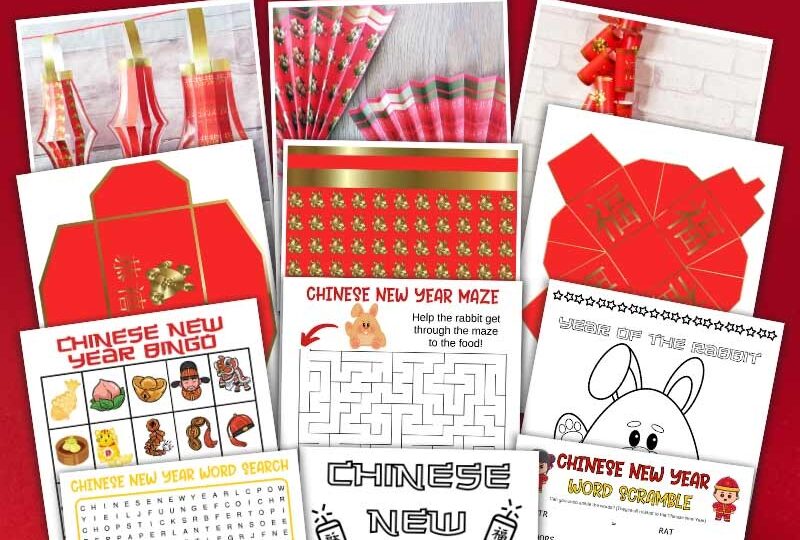Free Chinese New Year Printables Inc Red Money Envelopes