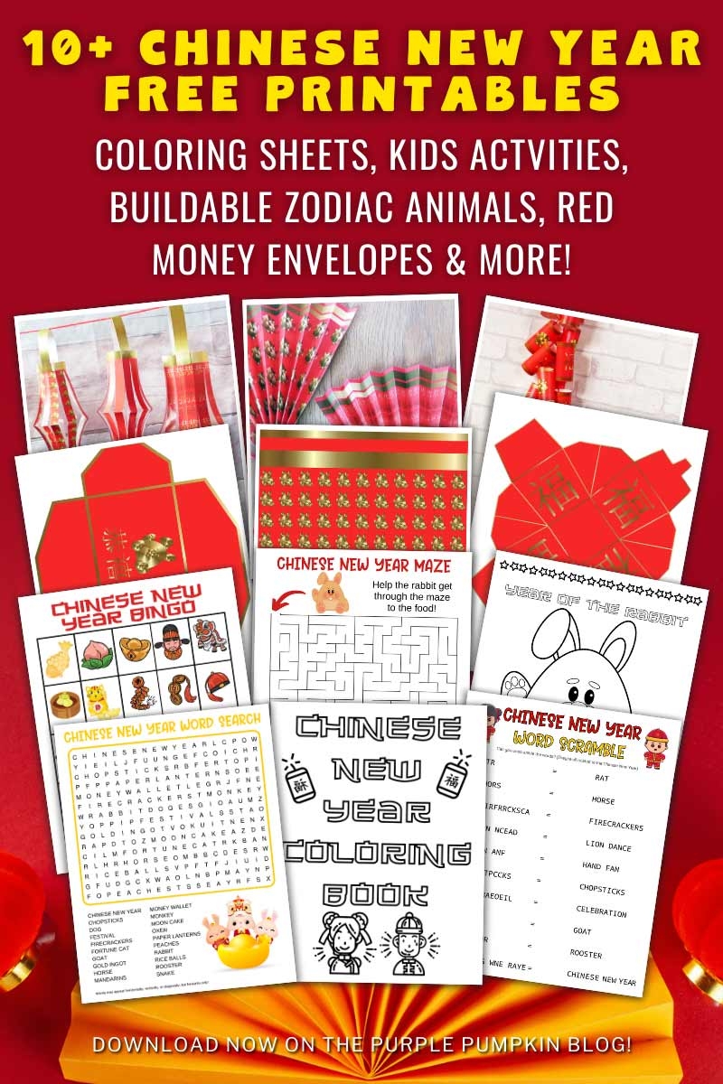 Free Chinese New Year Printables Inc Red Money Envelopes  Free Chinese New Year Printables Inc Red Money Envelopes