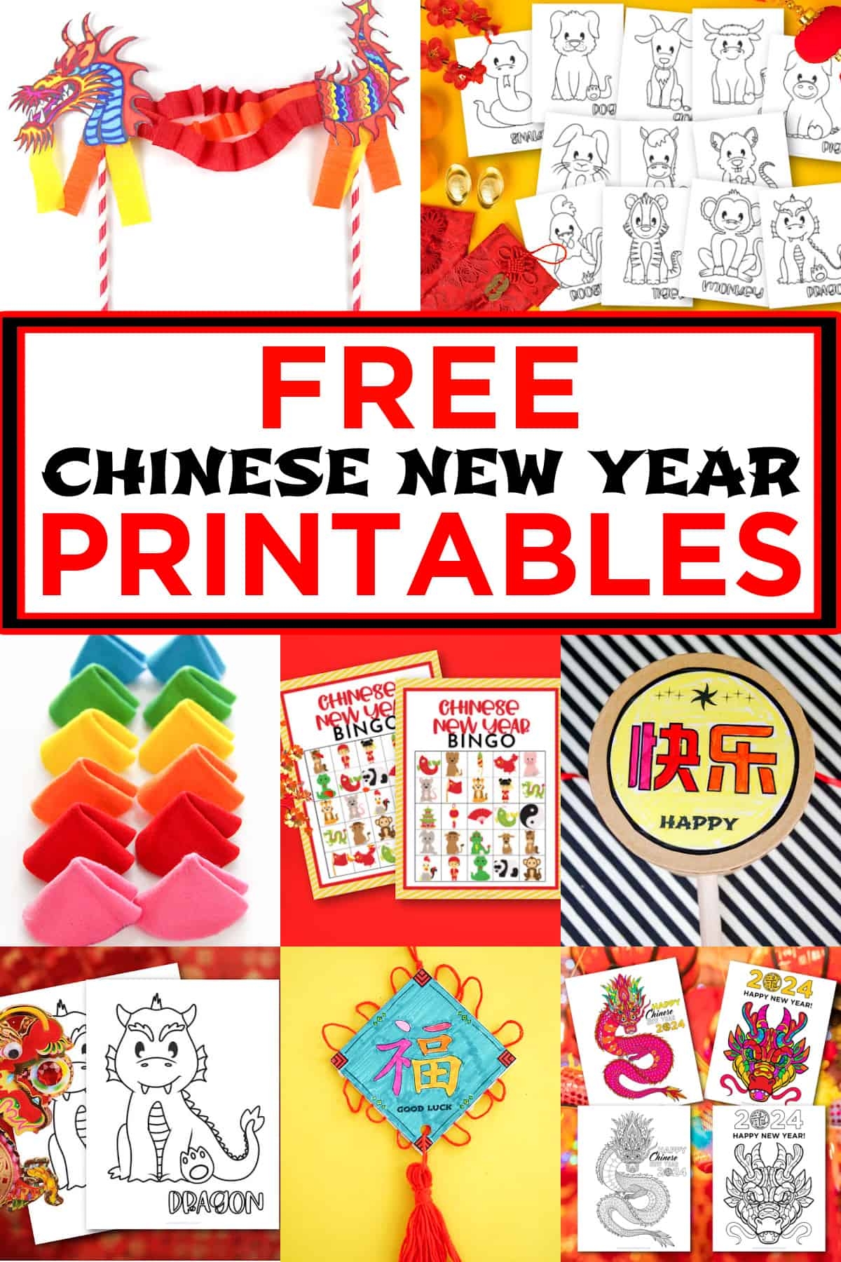 Free Chinese New Year Printables Made With HAPPY Free Chinese New Year Printables Made With HAPPY