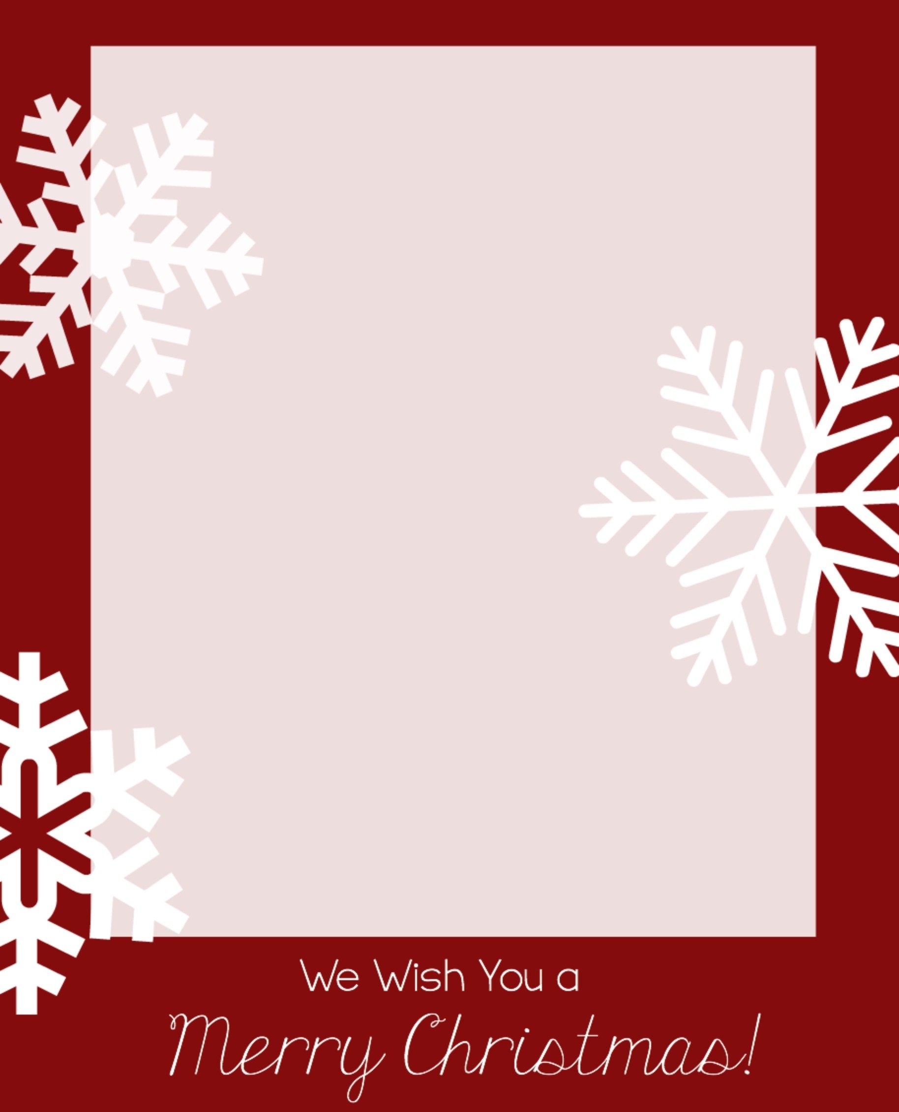 Free Xmas Card Templates Printable Free Xmas Card Templates Printable