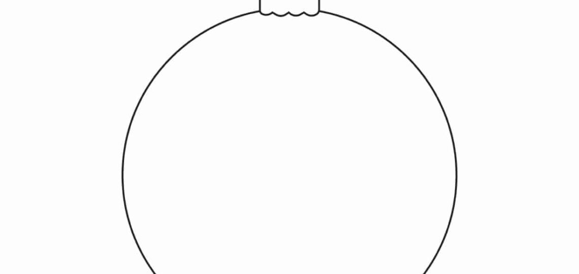 Free Christmas Ornament Template Printables U0026 Outlines Crazy Laura