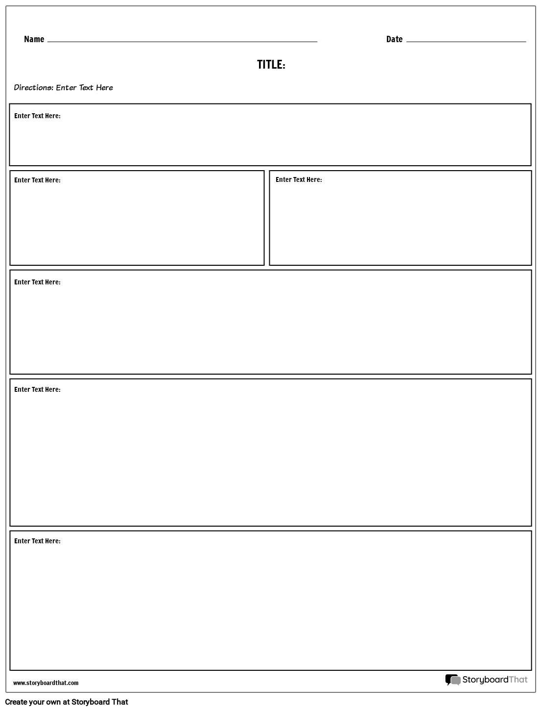 Free Creative Writing Worksheets StoryboardThat