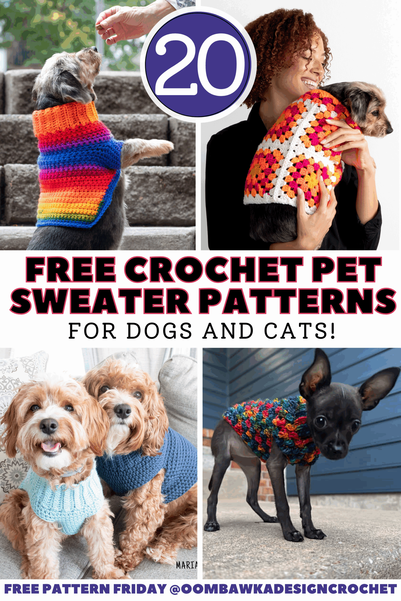 Free Crochet Pet Sweater Patterns For Dogs Free Crochet Pet Sweater Patterns For Dogs