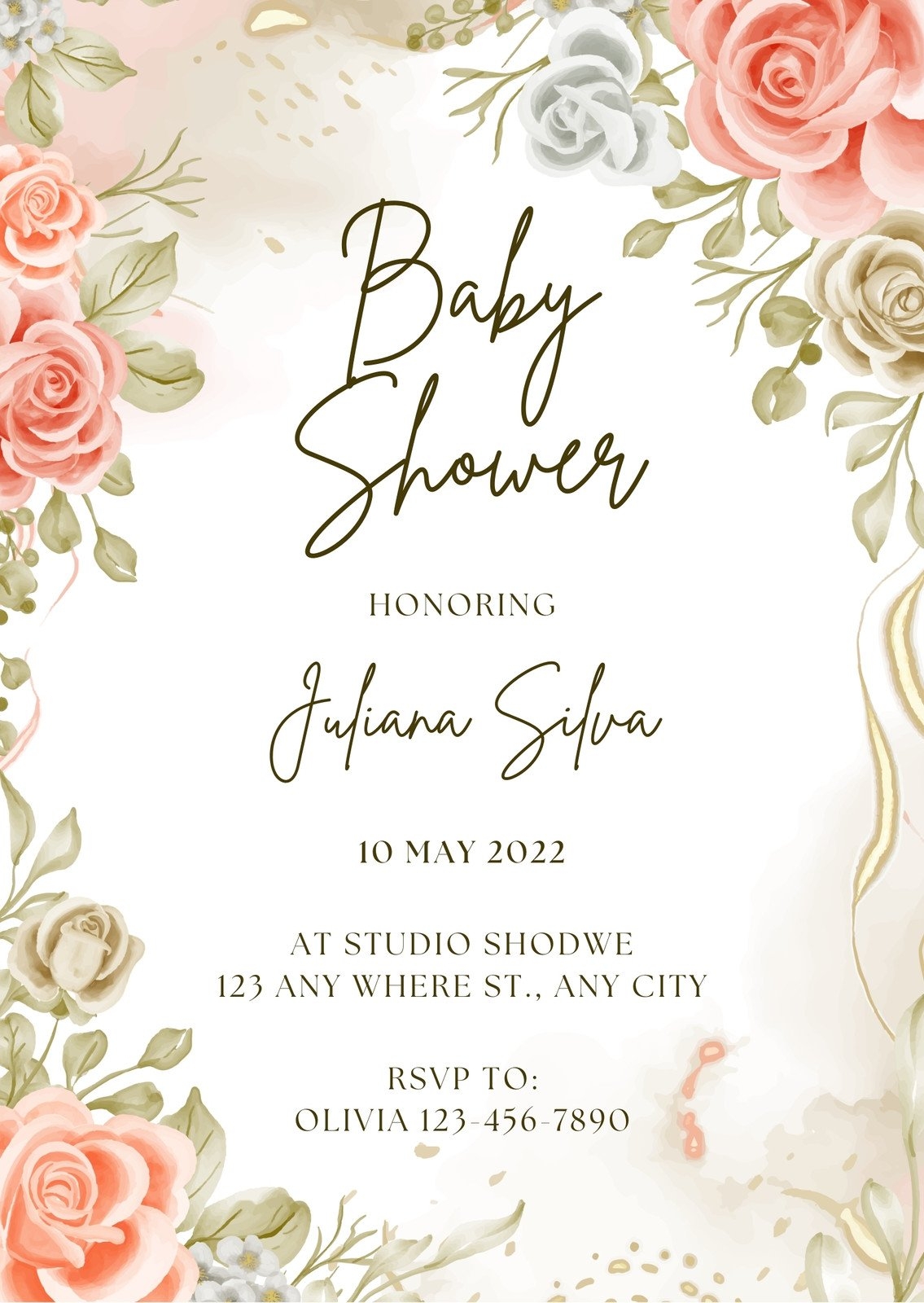 Free Custom Printable Baby Shower Invitation Templates Canva Free Custom Printable Baby Shower Invitation Templates Canva