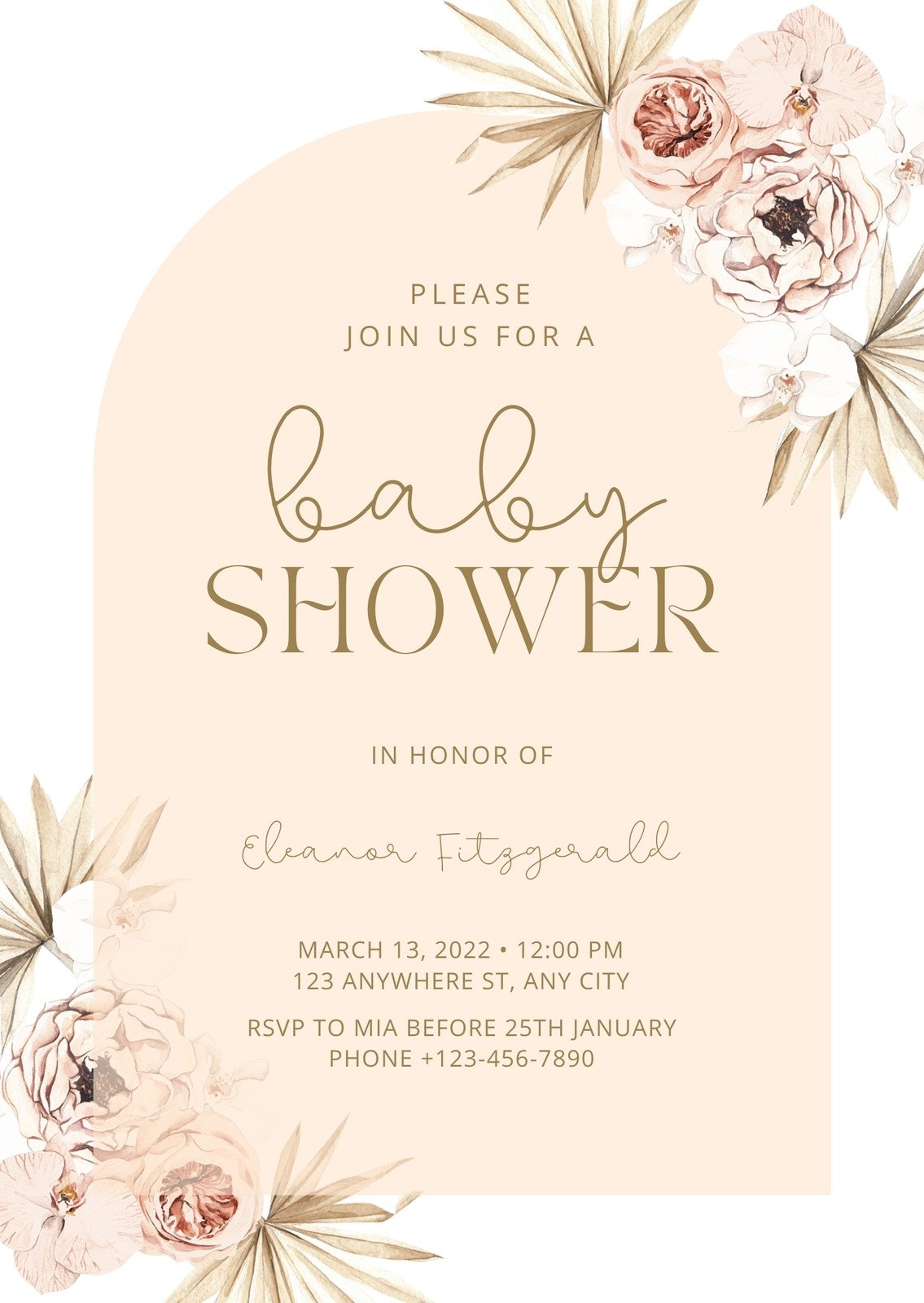 Free Custom Printable Baby Shower Invitation Templates Canva Free Custom Printable Baby Shower Invitation Templates Canva