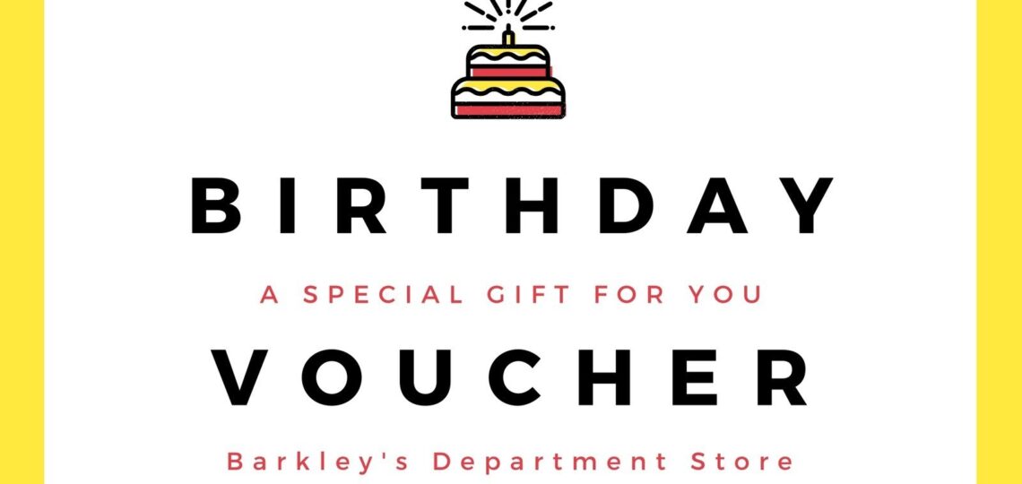 Free Custom Printable Birthday Gift Certificate Templates Canva