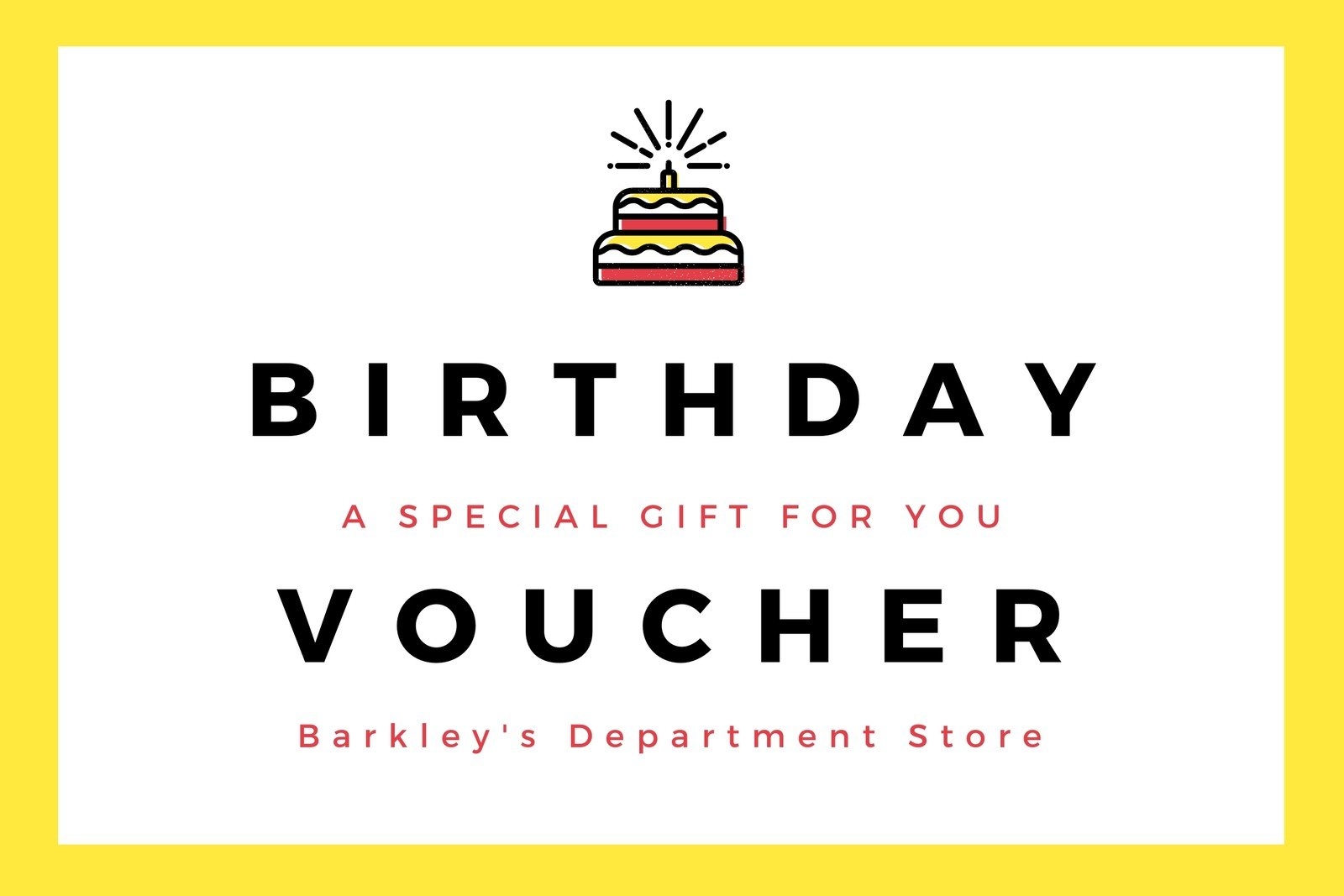 Free Custom Printable Birthday Gift Certificate Templates Canva Free Custom Printable Birthday Gift Certificate Templates Canva