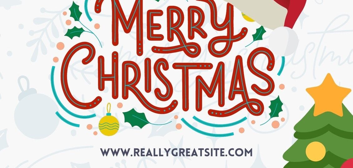 Free Custom Printable Christmas Poster Templates Canva