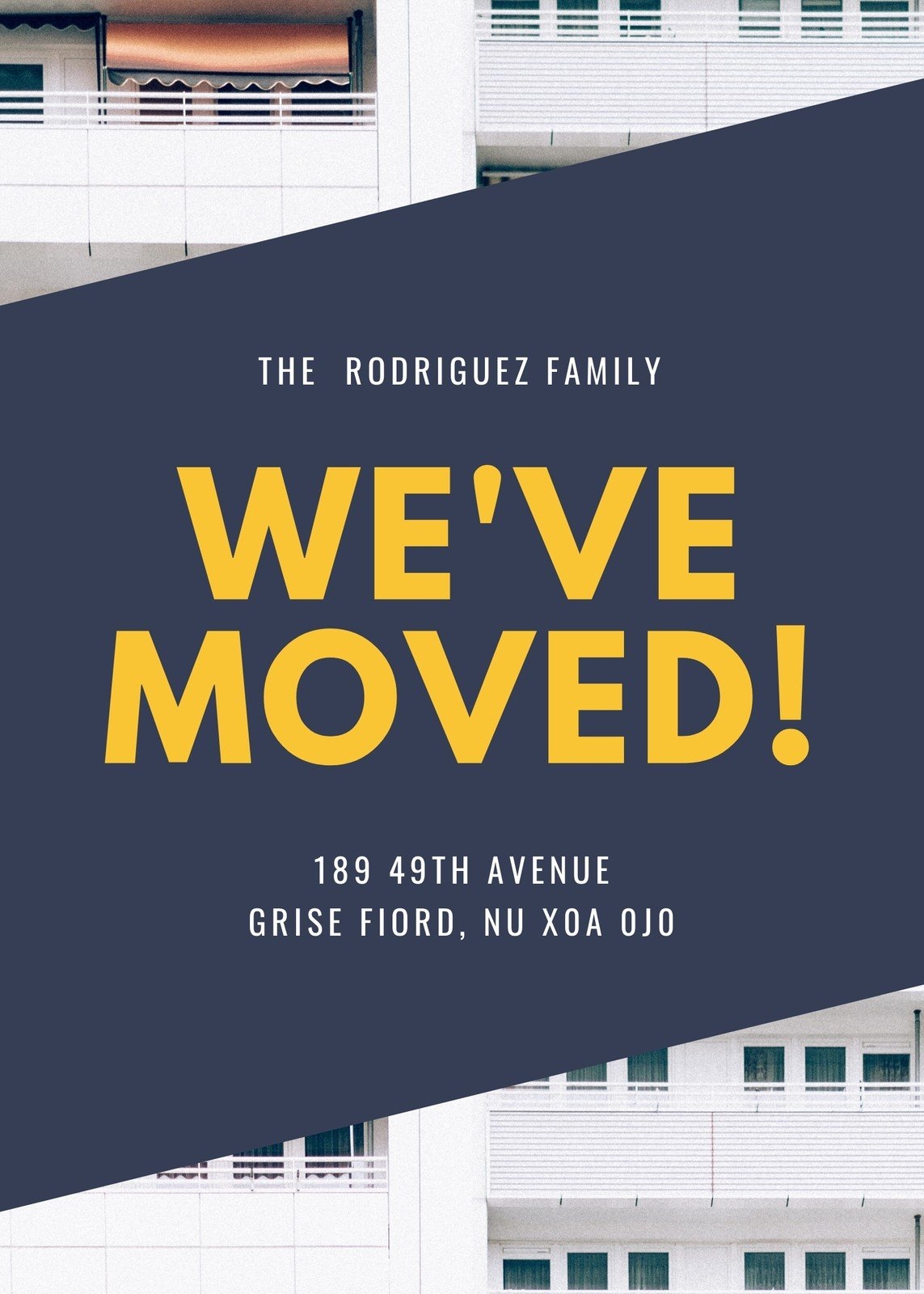 Free Custom Printable Moving Announcement Templates Canva Free Custom Printable Moving Announcement Templates Canva