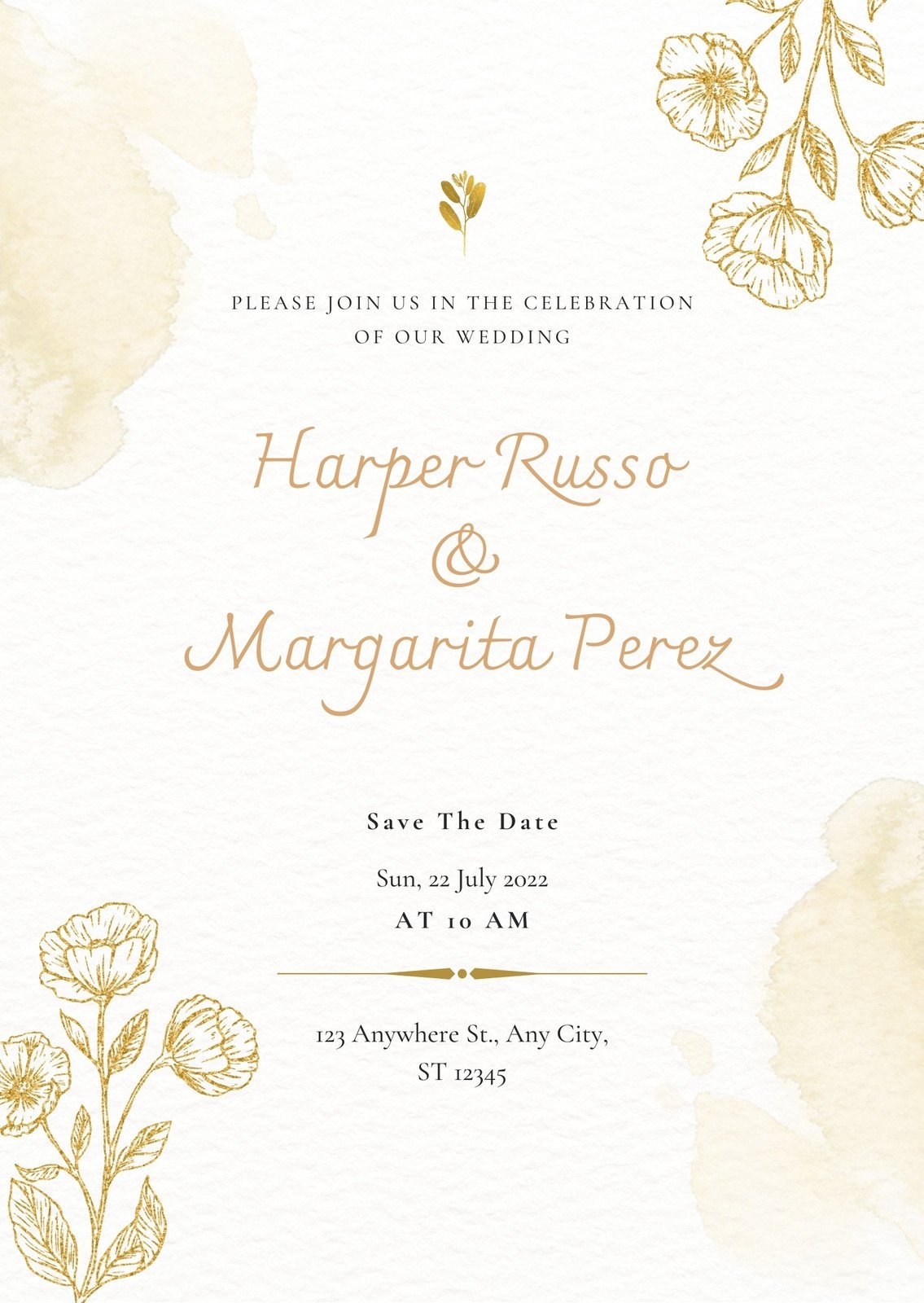 Free Custom Rustic Wedding Invitation Templates Canva