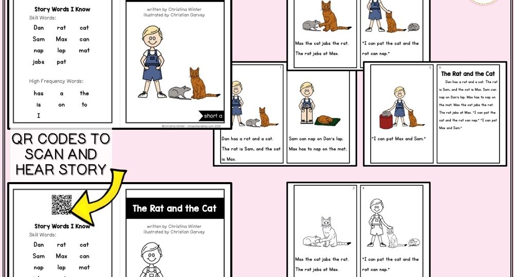 FREE Decodable Books With Comprehension Questions Lead In Literacy Resources For Kindergarten 1st U0026 2nd Grade