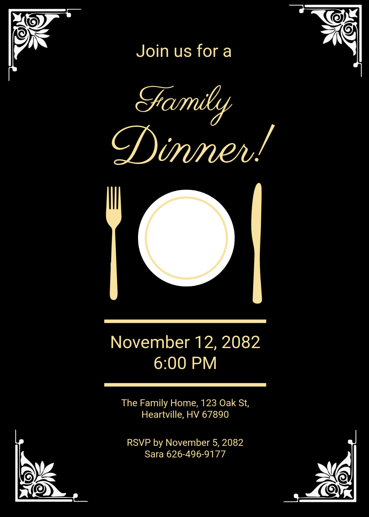 Free Dinner Invitation Templates Editable And Printable Free Dinner Invitation Templates Editable And Printable