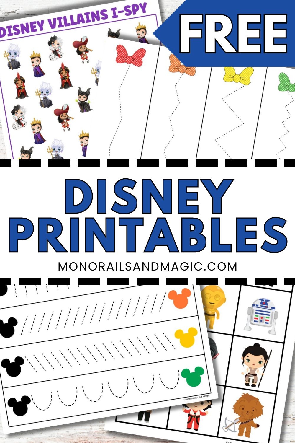 Free Disney Printables For Kids And Adults Monorails And Magic