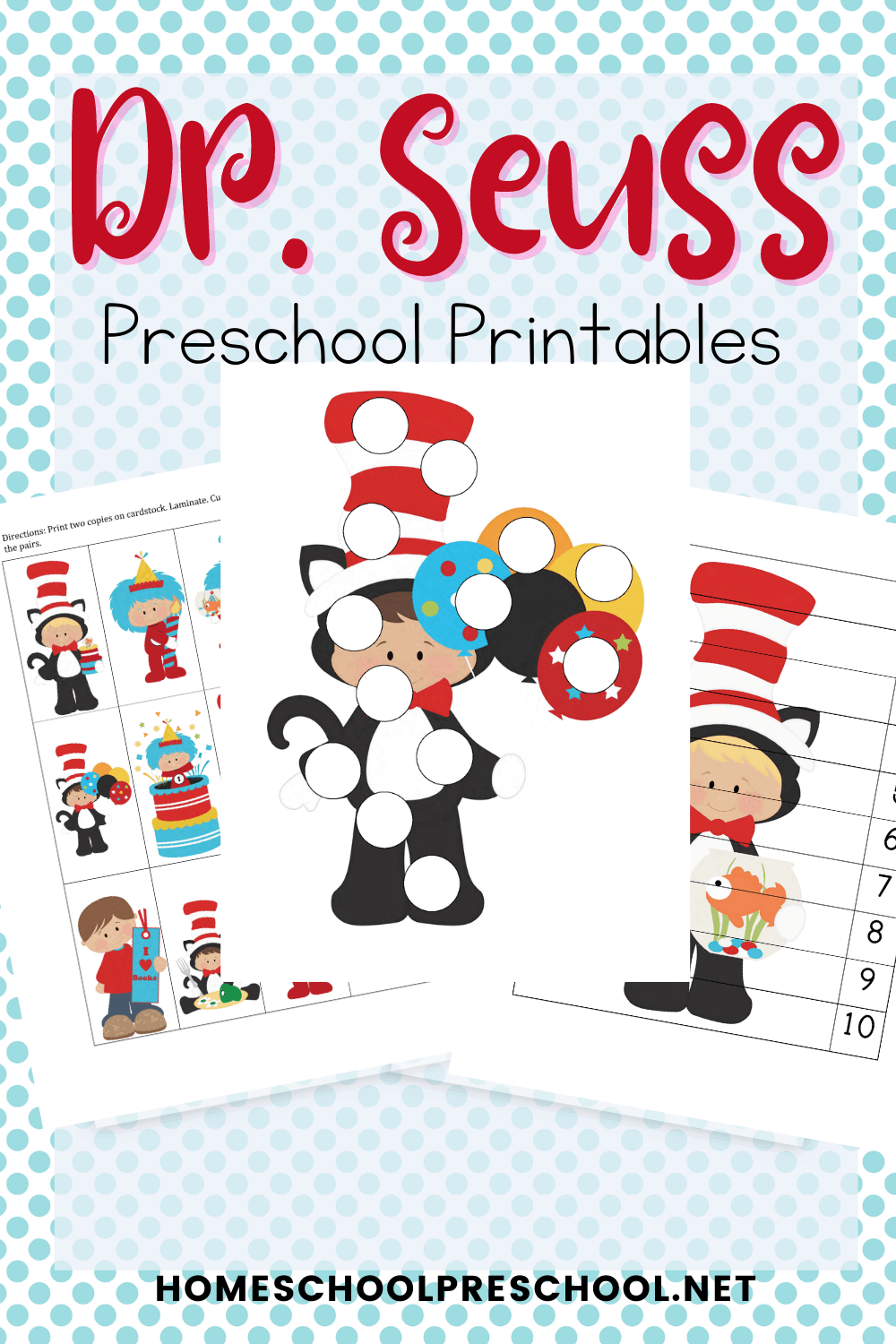 Free Dr Seuss Printable Pack For Preschoolers Free Dr Seuss Printable Pack For Preschoolers