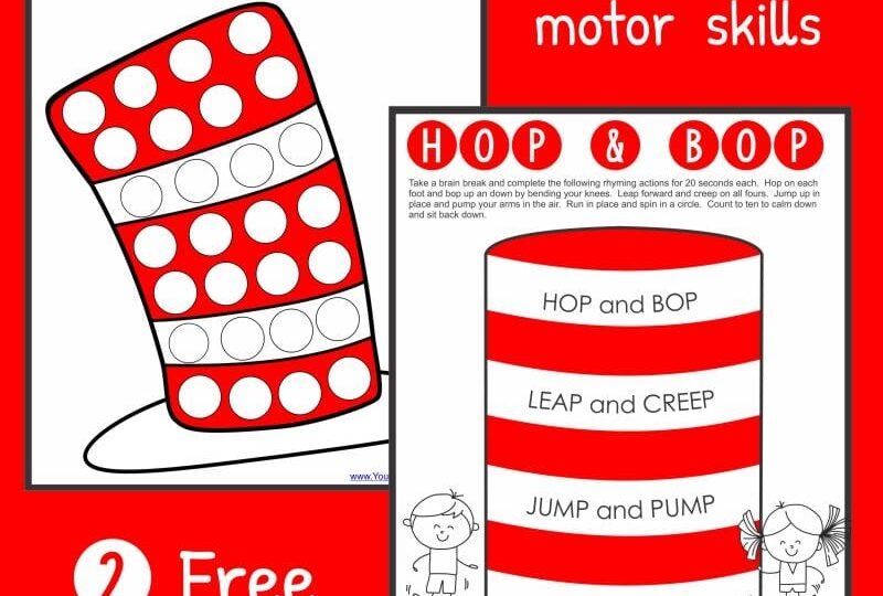 Free Dr Seuss Printables Your Therapy Source