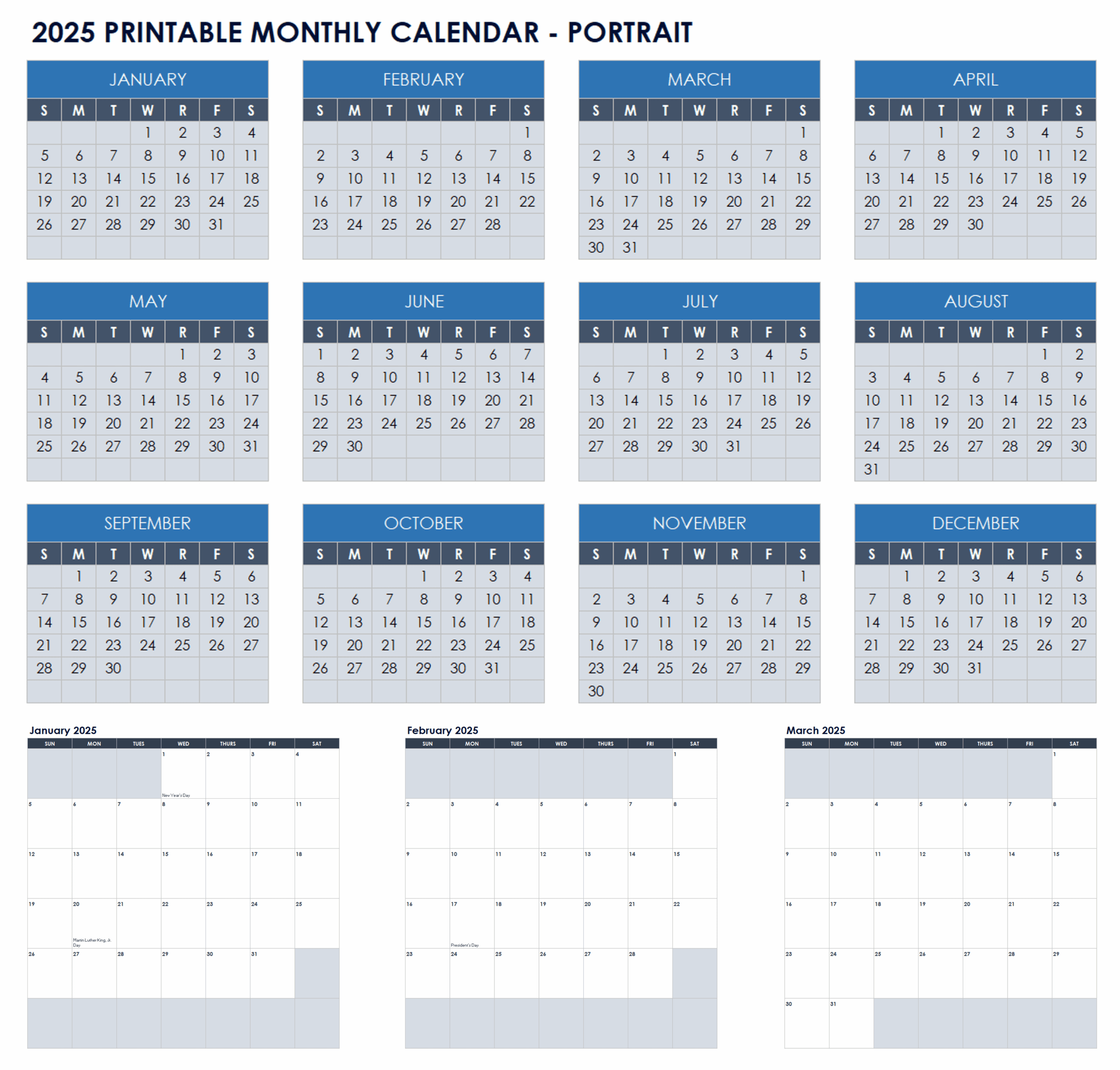 Free Excel Calendar Templates Free Excel Calendar Templates