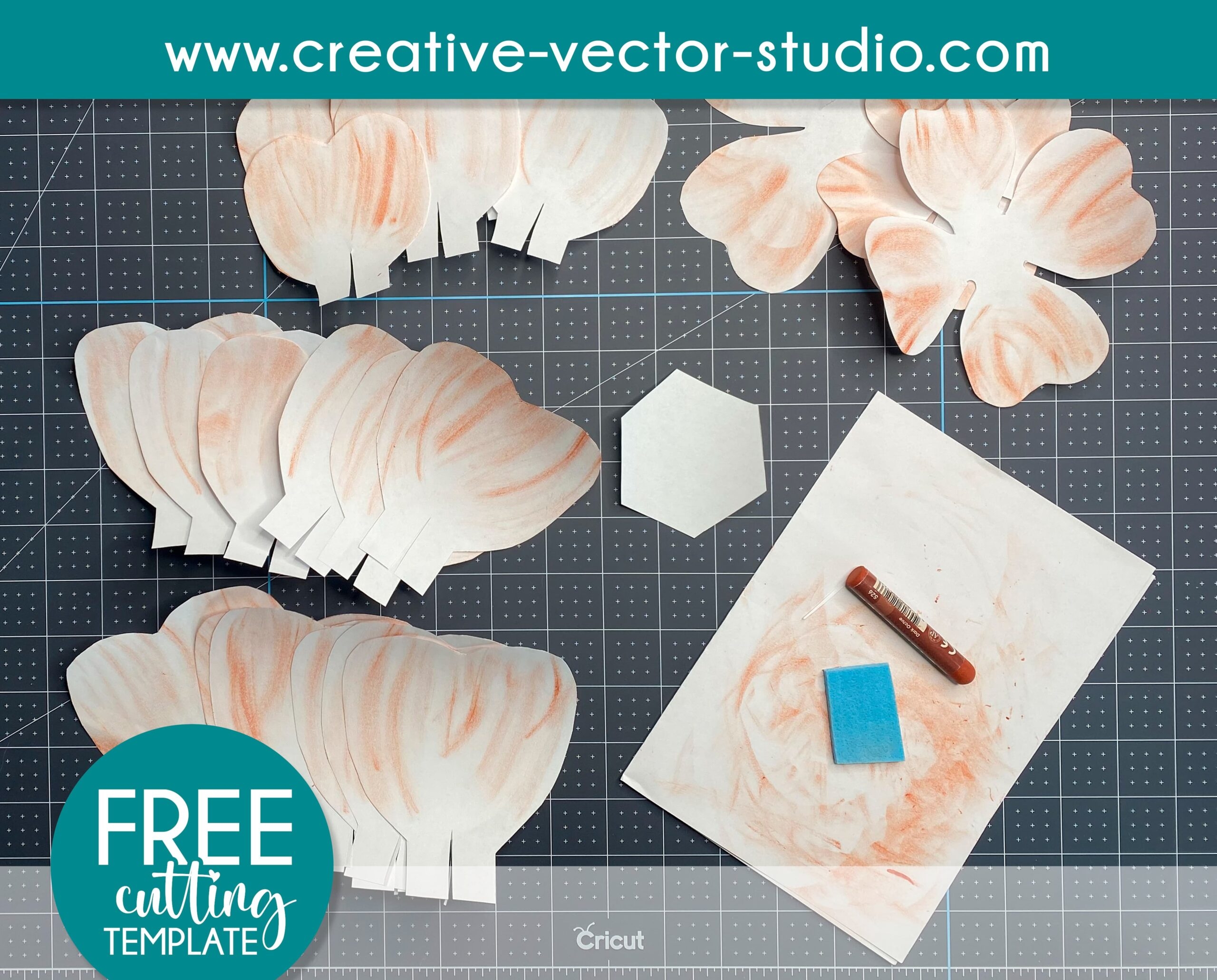 Free Giant Rose Template Printable Free Giant Rose Template Printable