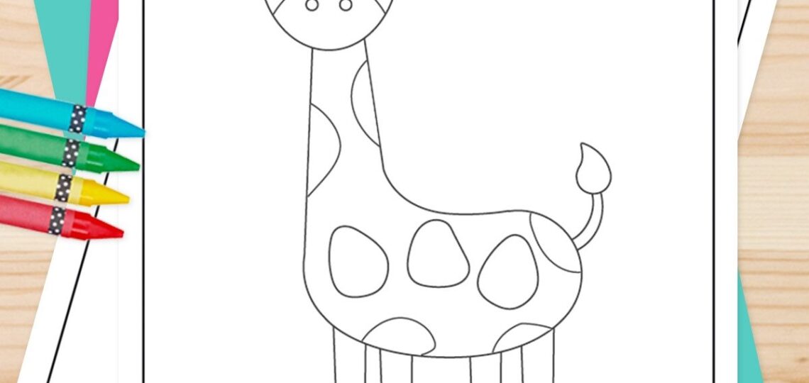 Free Giraffe Template Ready To Print Kids Activities Blog