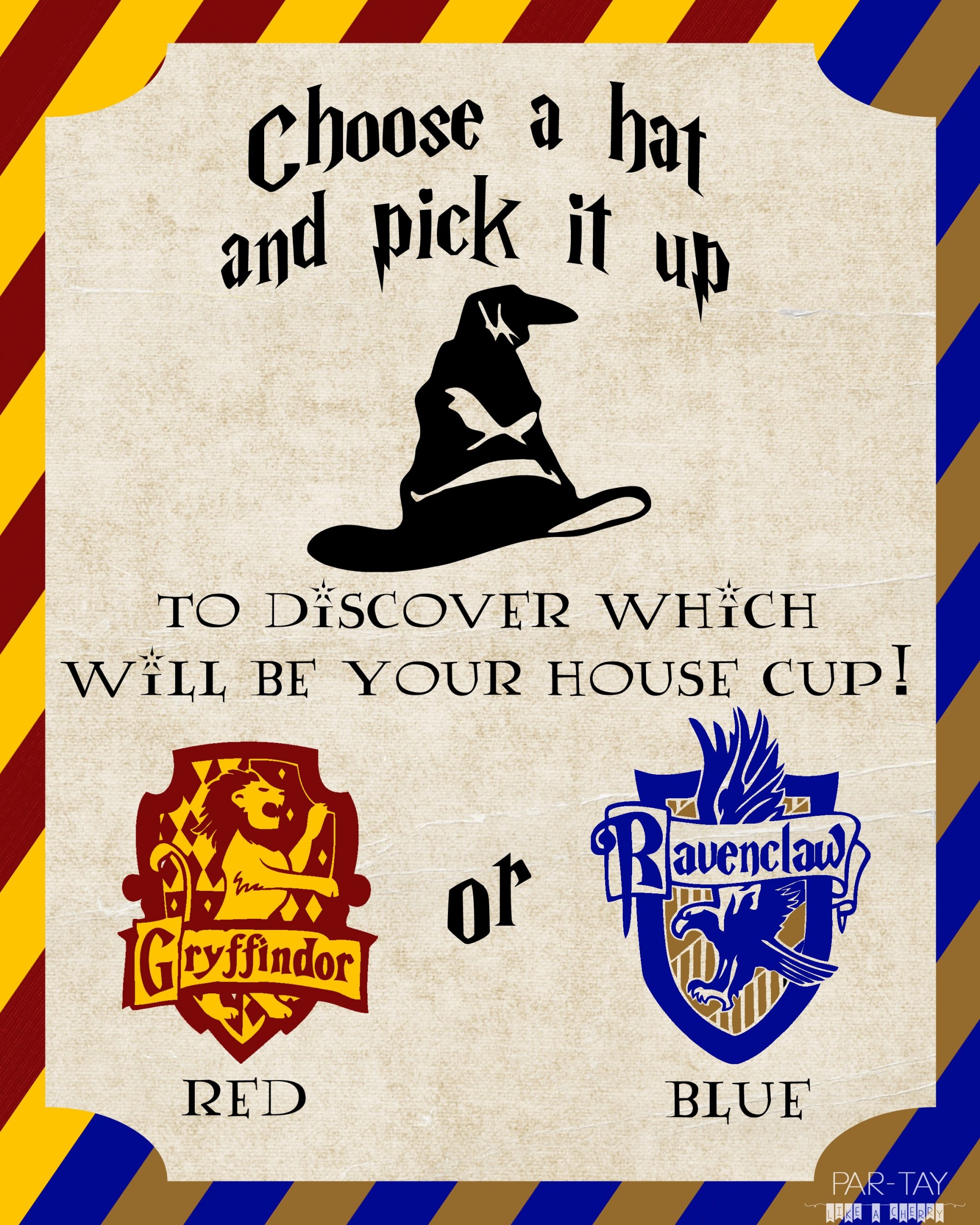 Harry Potter Printable Invitation Templates Free