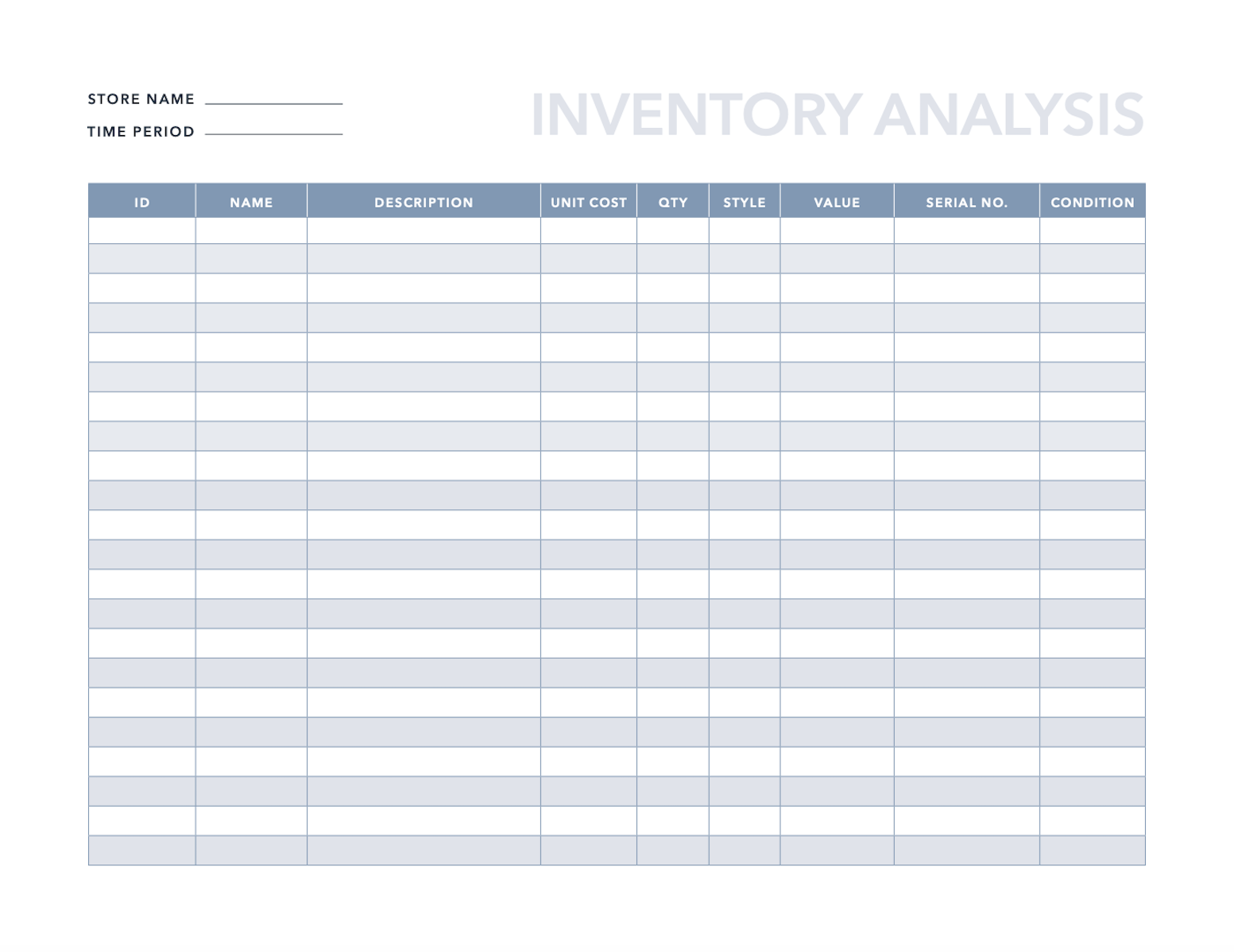Free Inventory Template For Excel PDF Google Sheets HubSpot Free Inventory Template For Excel PDF Google Sheets HubSpot
