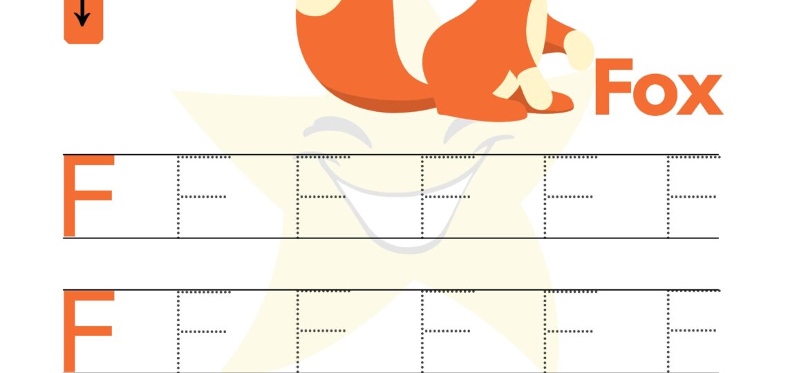 Free Letter F Tracing Worksheets Fun Animal Designs Kids Love
