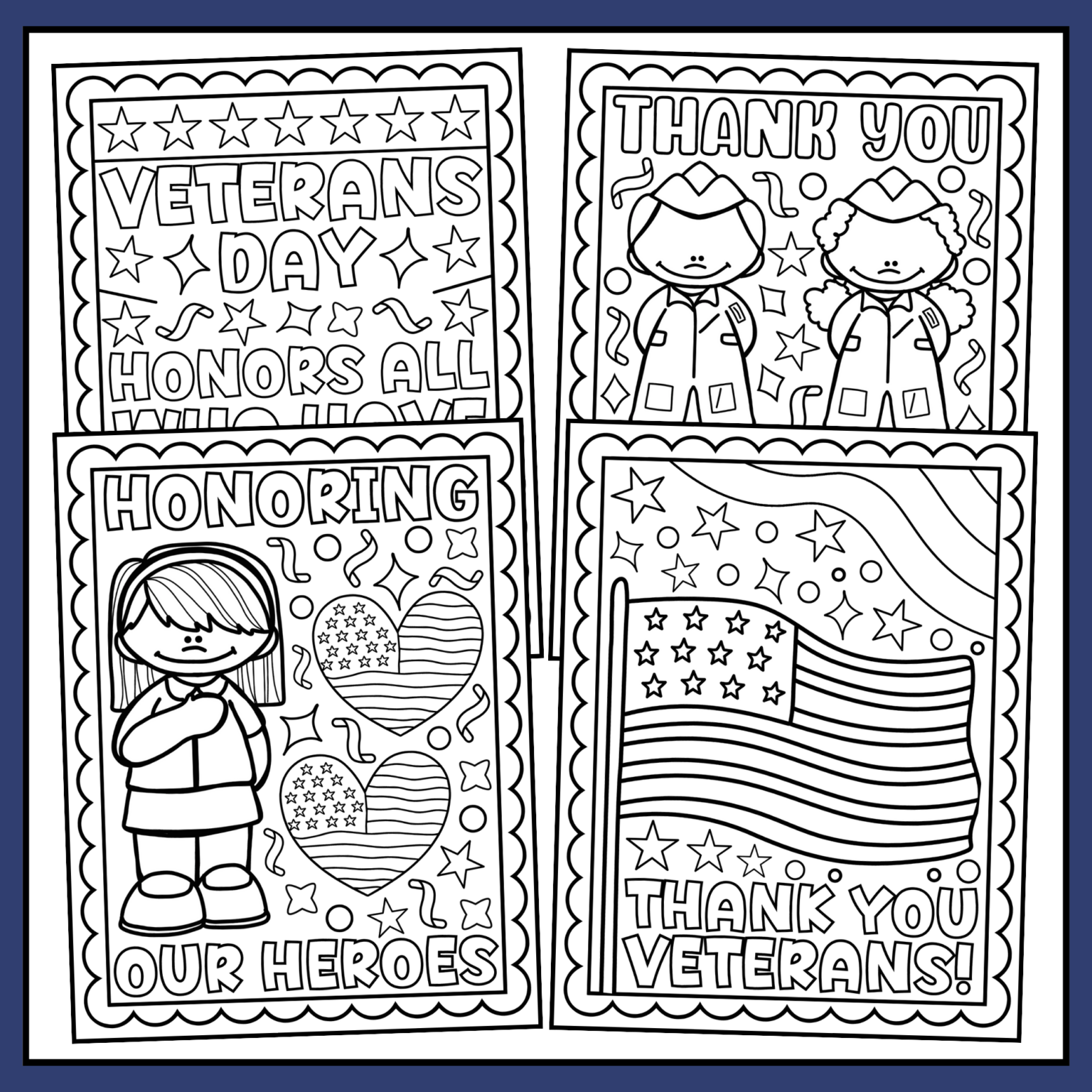 Free Mahican Printable Veterans Day