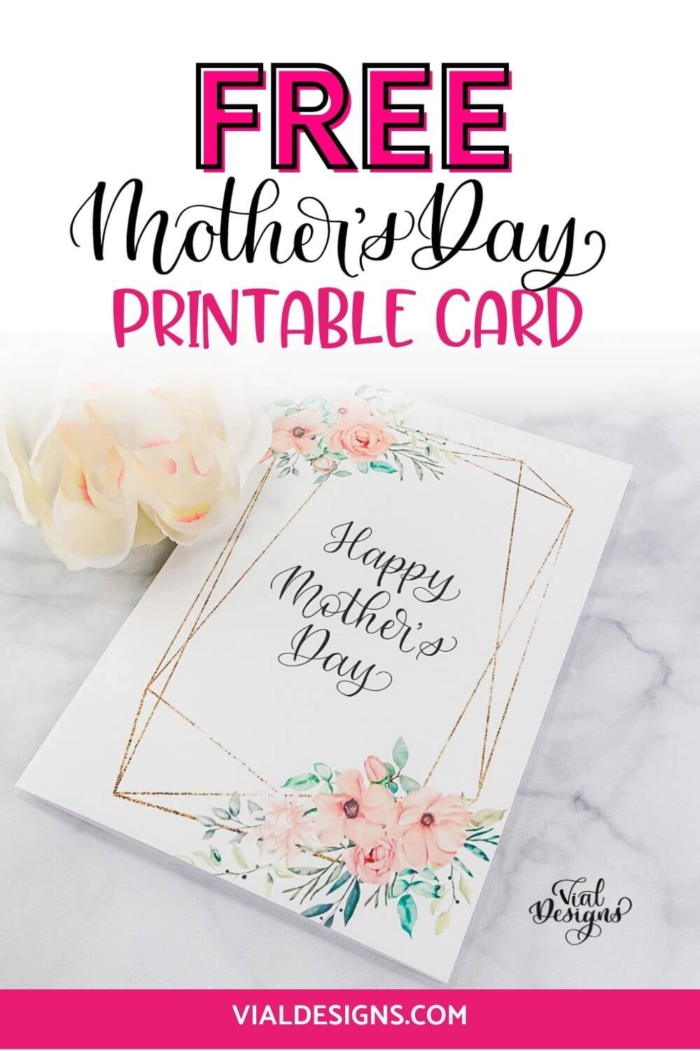 FREE MOTHER S DAY PRINTABLE CARD Vial Designs