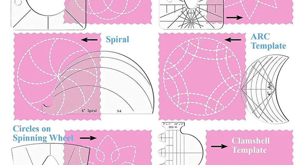 Free Motion Quilting Template RunMDeal