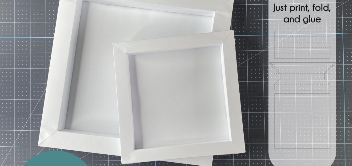 Free Paper Frame SVG Template Creative Vector Studio