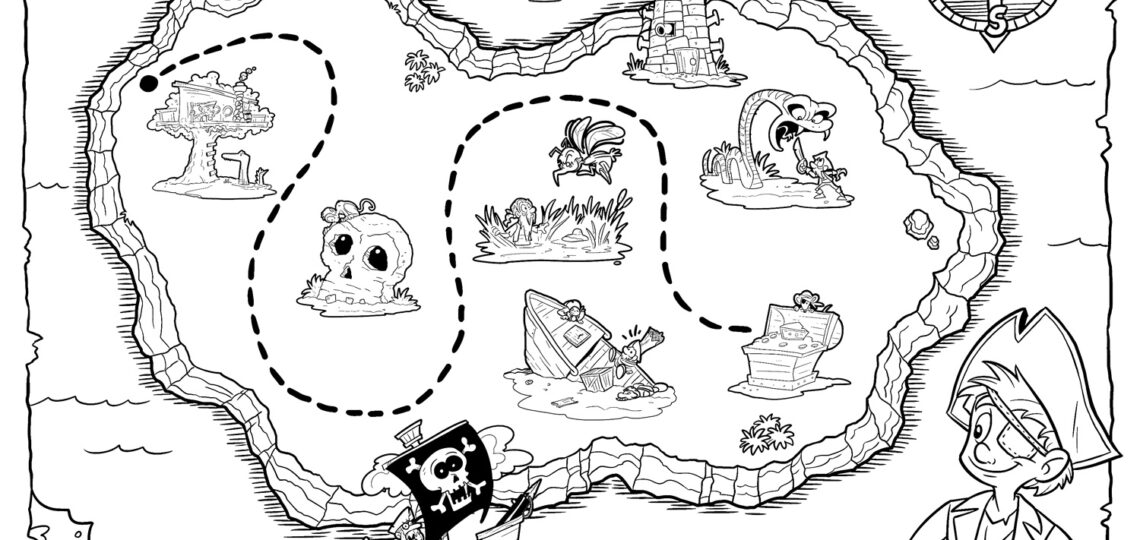 Free Pirate Treasure Maps For A Pirate Birthday Party Treasure Hunt