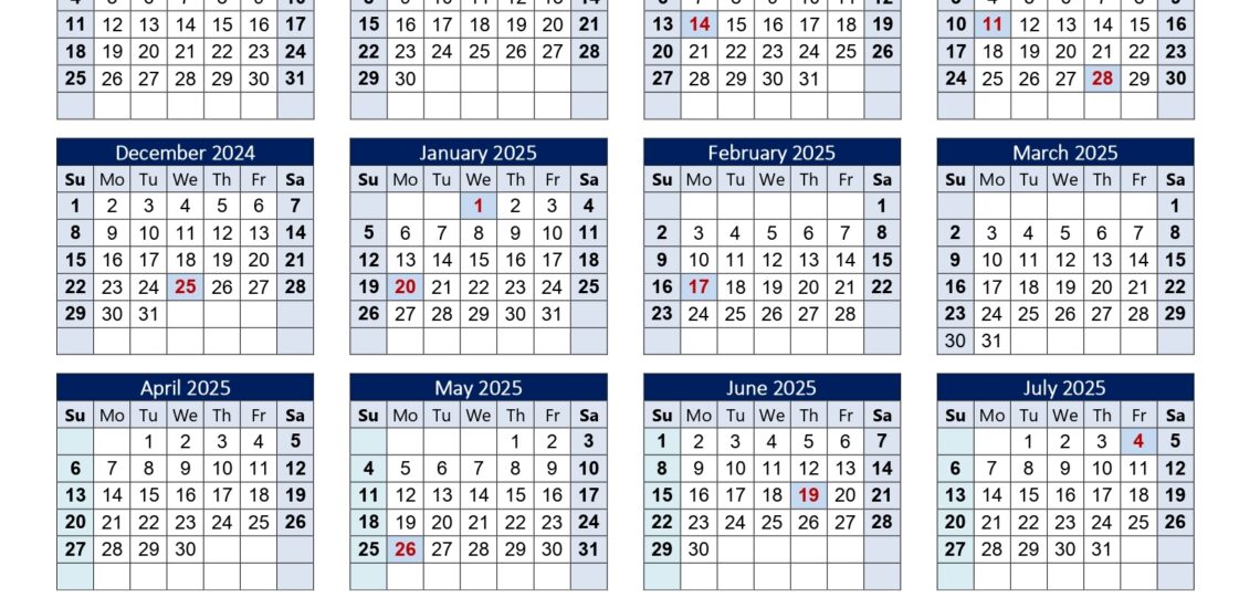 Free Printable Academic Calendar 2024 To 2025 Templates Printable Tree