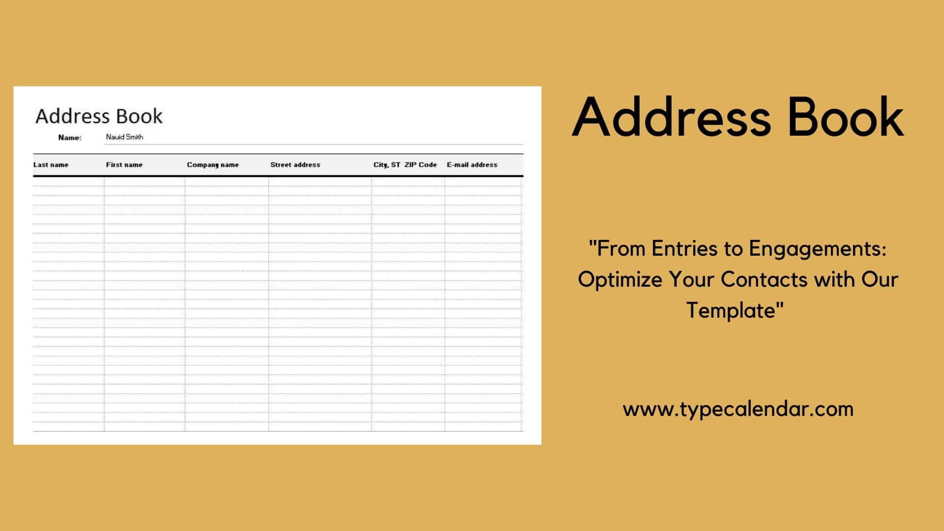 Free Printable Address Book Template Free Printable Address Book Template