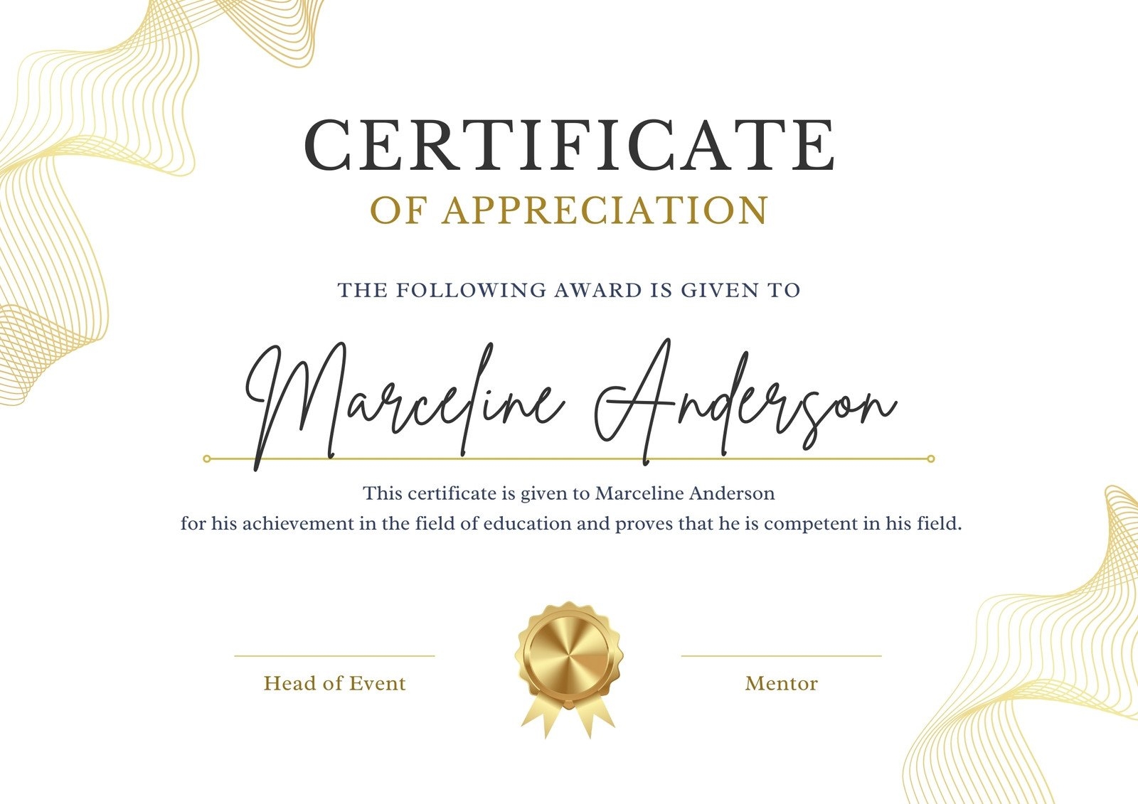 Free Printable And Customizable Award Certificate Templates Canva Free Printable And Customizable Award Certificate Templates Canva