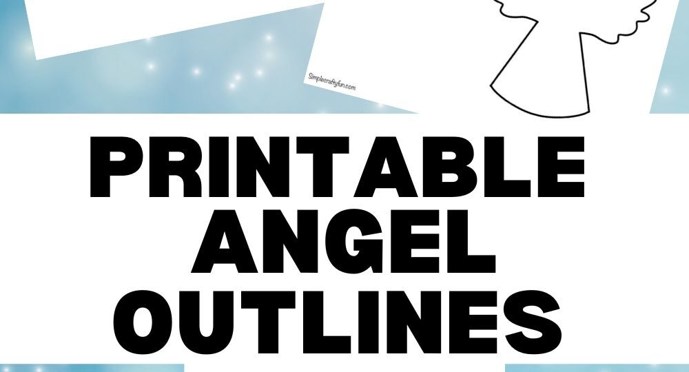 Free Printable Angel Craft Templates