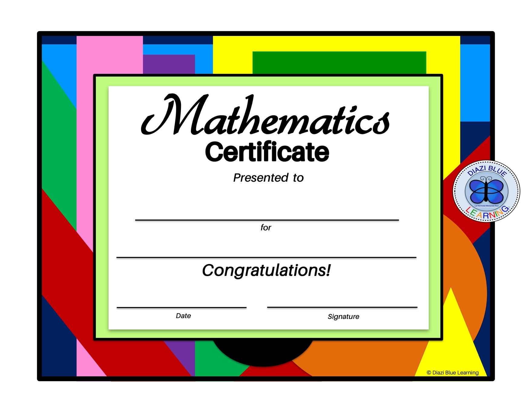 Free Printable Award Certificates For Math Download Free Printable Award Certificates For Math Png Images Free Worksheets On Clipart Library