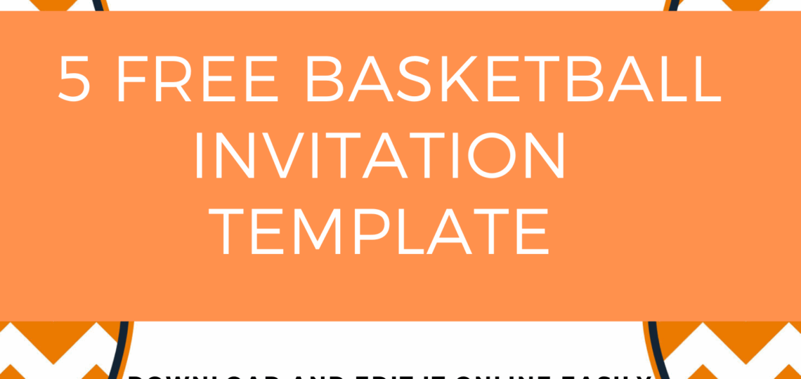Free Printable Basketball Invitation Templates Worksheets Library
