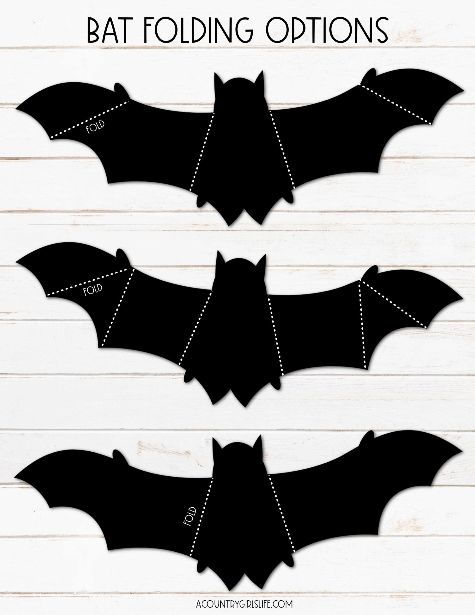 Bat Template Printable Free