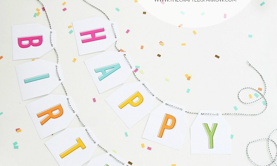 Free Printable Birthday Banner