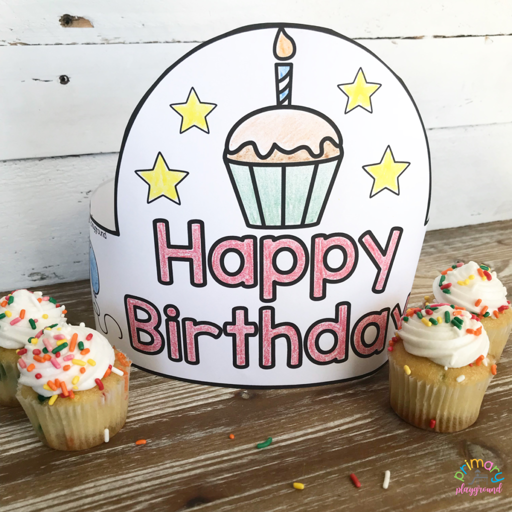 Free Printable Birthday Hat Primary Playground