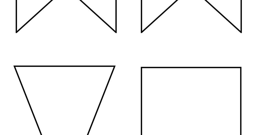 Free Printable Blank Banner Template PDF Worksheets Library