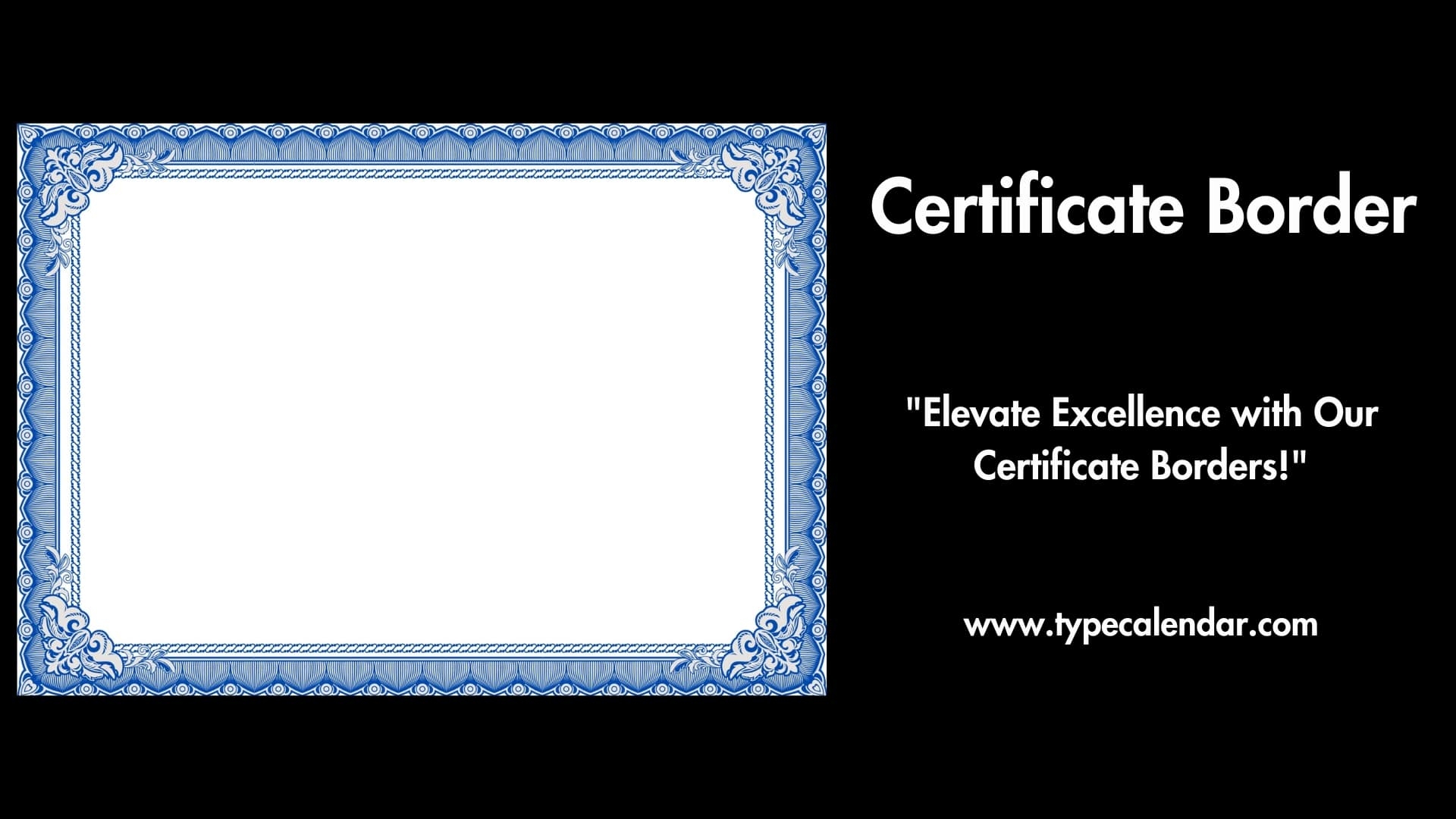 Free Printable Certificate Border Templates Word PDF Modern Free Printable Certificate Border Templates Word PDF Modern