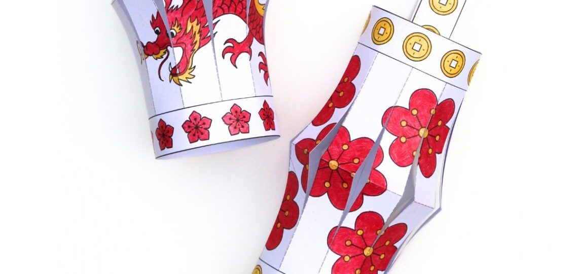 Free Printable Chinese Lantern Templates Gathering Beauty
