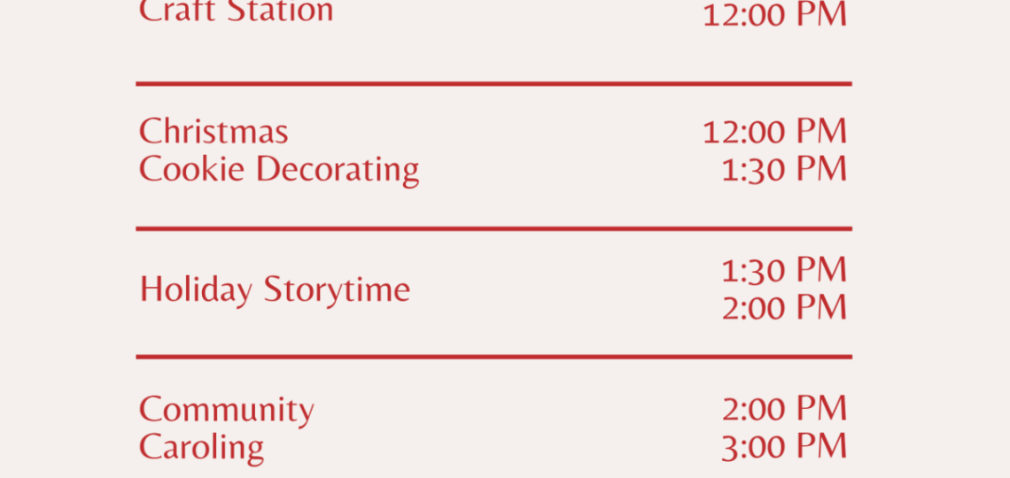 Free Printable Christmas Program Template To Edit Online